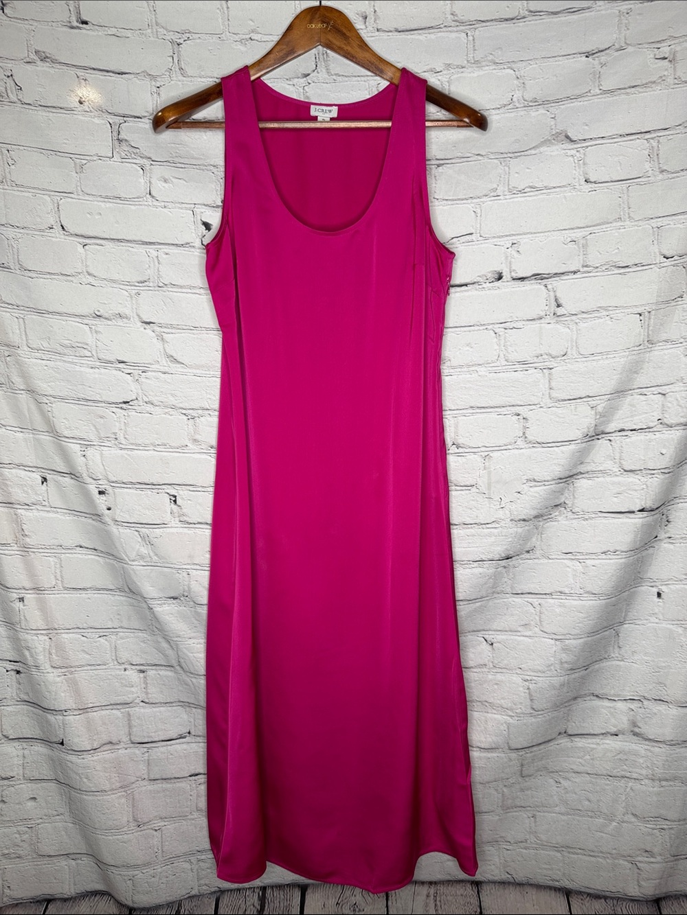 J. Crew Sleeveless Hot Pink Dress Size 6 Excellent Condition